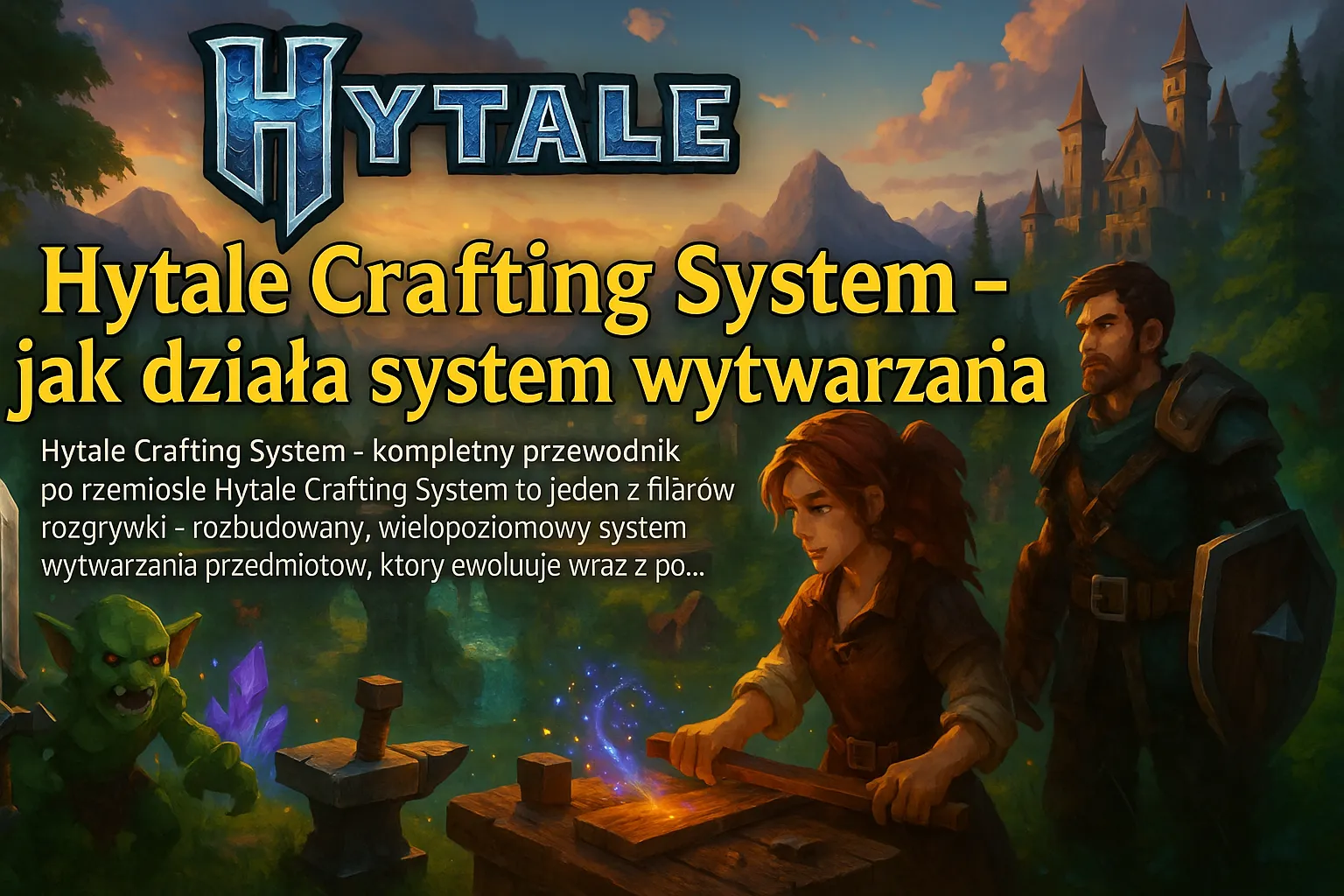 Hytale Crafting System - jak działa system wytwarzania