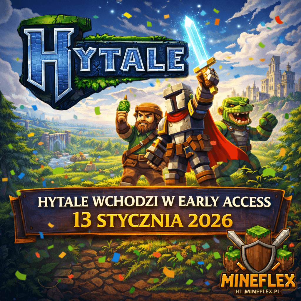 Hytale wchodzi w Early Access 13 stycznia 2026
