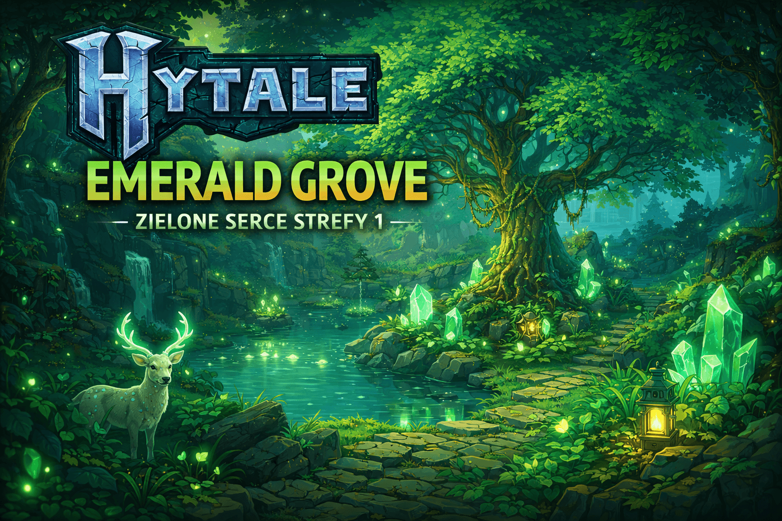 Hytale Emerald Grove - biom Strefy 1