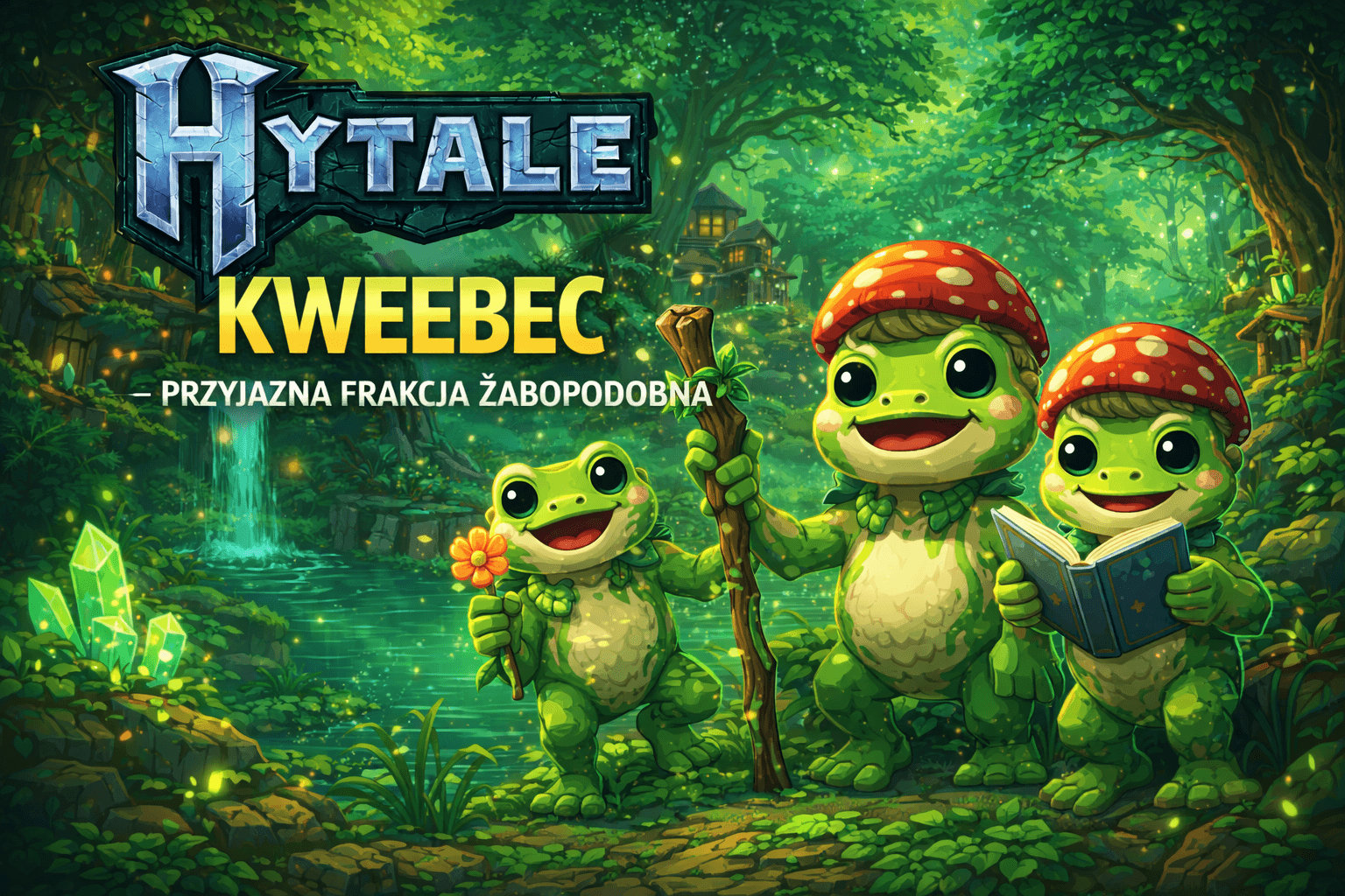 Hytale Kweebec - przyjazna frakcja żabopodobna