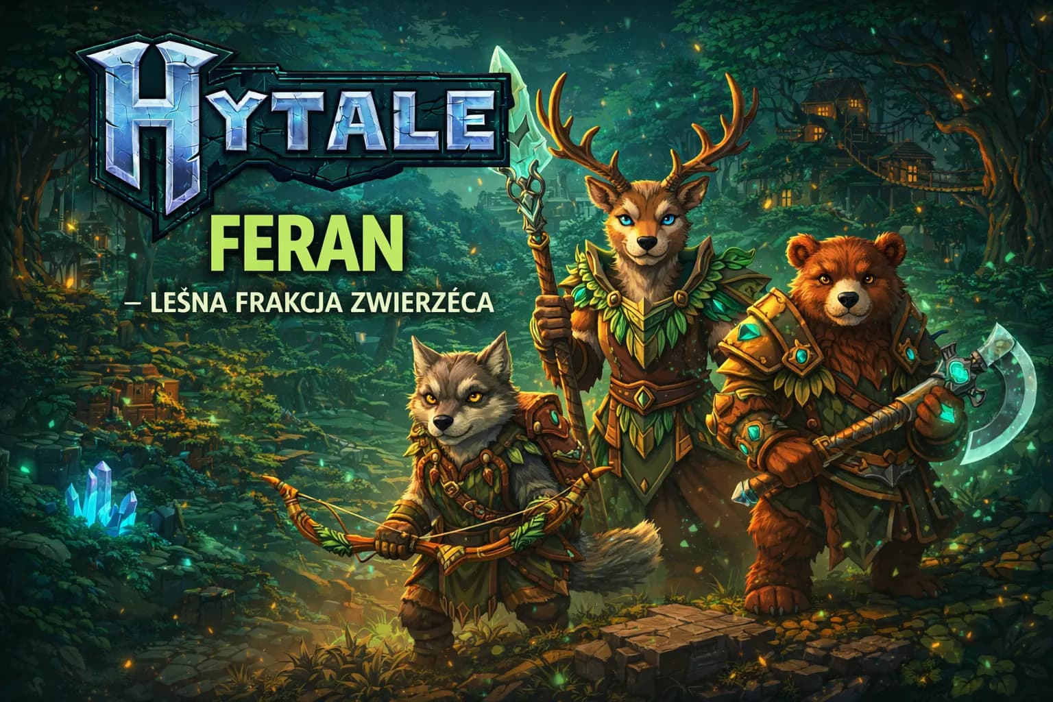 Hytale Feran - leśna frakcja zwierzęca