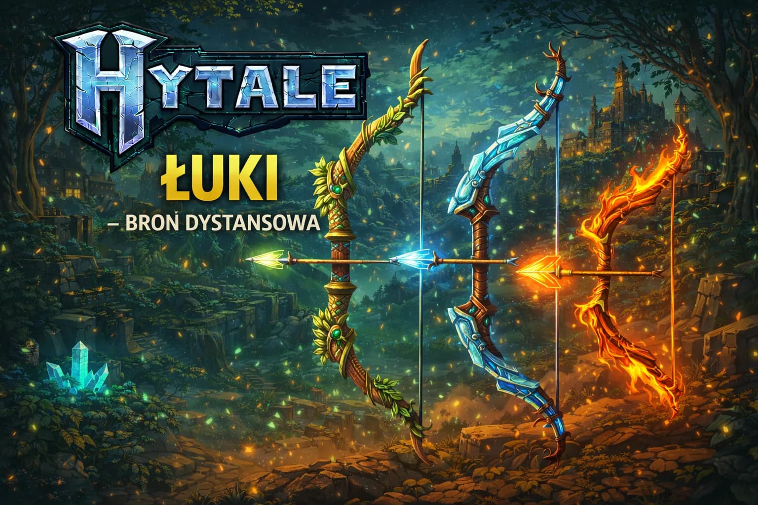 Hytale Łuki - broń dystansowa